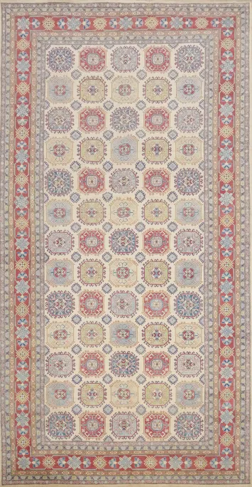 Vegetable Dye Kazak Handmade Large Rug 10x20