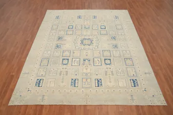 Vegetable Dye Kazak Oriental Area Rug 8x10