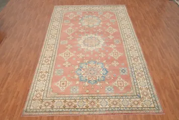 Vegetable Dye Kazak Oriental Large Rug 10x16