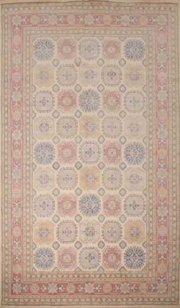 Vegetable Dye Kazak Oriental Large Rug 10x16