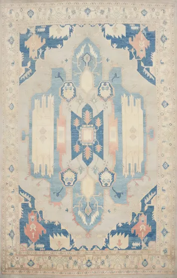 Vegetable Dye Kazak Oriental Area Rug 9x12