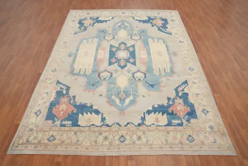 Vegetable Dye Kazak Oriental Area Rug 9x12