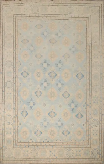 Vegetable Dye Kazak Oriental Area Rug 9x13