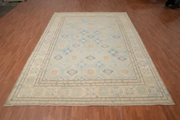 Vegetable Dye Kazak Oriental Area Rug 9x13