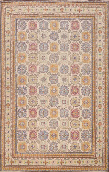 Vegetable Dye Kazak Oriental Large Rug 13x19