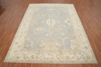 Vegetable Dye Oushak Oriental Area Rug 9x12