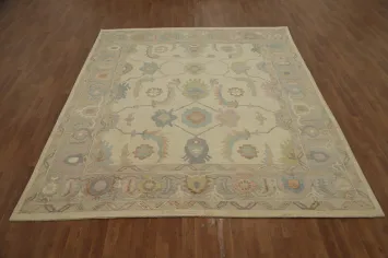 Handmade Oushak Vegetable Dye Area Rug 8x10
