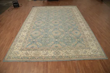 Vegetable Dye Kazak Handmade Large Rug 10x14