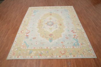 Vegetable Dye Oushak Oriental Area Rug 8x10