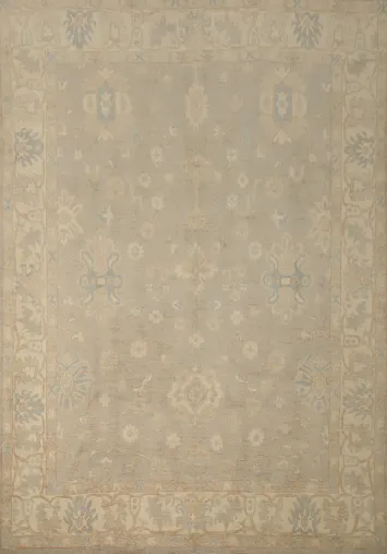 Vegetable Dye Oushak Oriental Area Rug 8x10