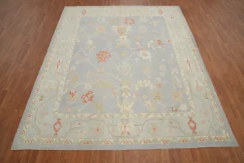 Handmade Oushak Vegetable Dye Area Rug 8x10
