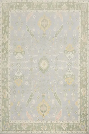 Vegetable Dye Oushak Oriental Area Rug 9x12