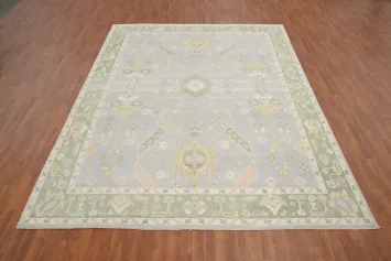 Vegetable Dye Oushak Oriental Area Rug 9x12