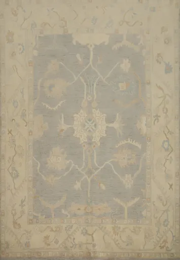 Vegetable Dye Oushak Oriental Area Rug 8x10