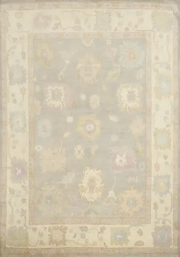 Vegetable Dye Oushak Oriental Area Rug 8x10