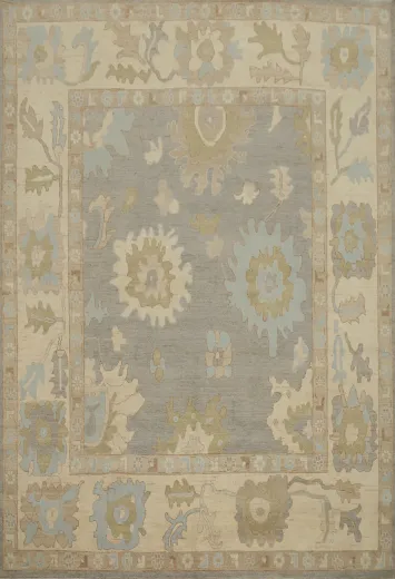 Vegetable Dye Oushak Oriental Area Rug 8x10