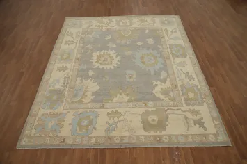 Vegetable Dye Oushak Oriental Area Rug 8x10