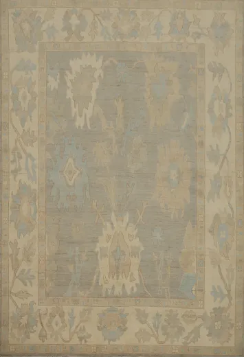 Vegetable Dye Oushak Oriental Area Rug 8x10
