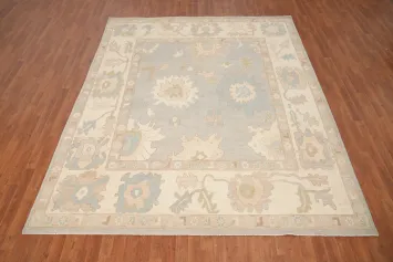 Vegetable Dye Oushak Handmade Area Rug 8x10