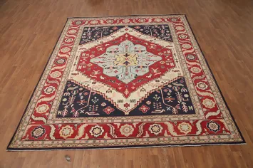 Vegetable Dye Heriz Handmade Area Rug 8x10