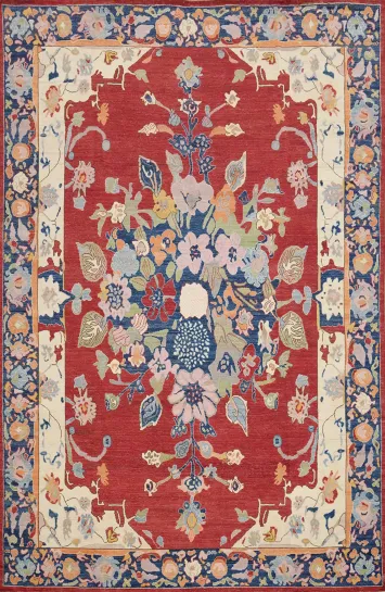 Vegetable Dye Oushak Oriental Large Rug 10x14