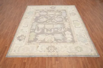 Vegetable Dye Oushak Handmade Area Rug 8x10