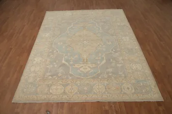 Vegetable Dye Oushak Oriental Area Rug 8x10