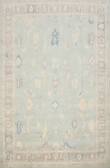 Vegetable Dye Chobi-Peshawar Large Area Rug 9x12