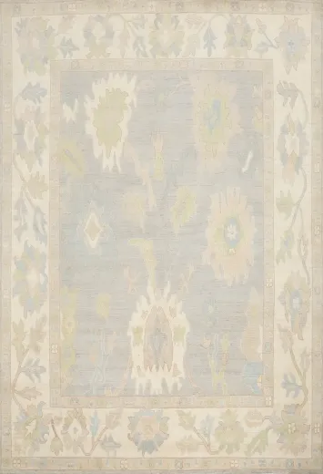 Handmade Oushak Vegetable Dye Area Rug 8x10