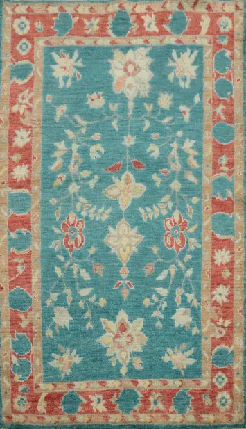Vegetable Dye Oushak Oriental Rug 3x5