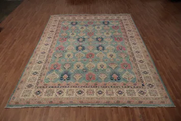 Vegetable Dye Kazak Large Area Rug 9x12