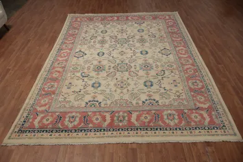 Handmade Kazak Vegetable Dye Area Rug 9x12