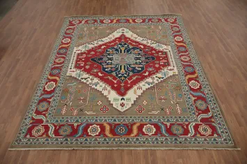 Vegetable Dye Heriz Serapi Oriental Area Rug 8x10