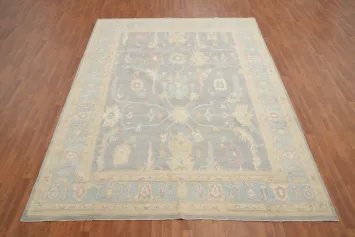 Vegetable Dye Oushak Large Area Rug 9x12