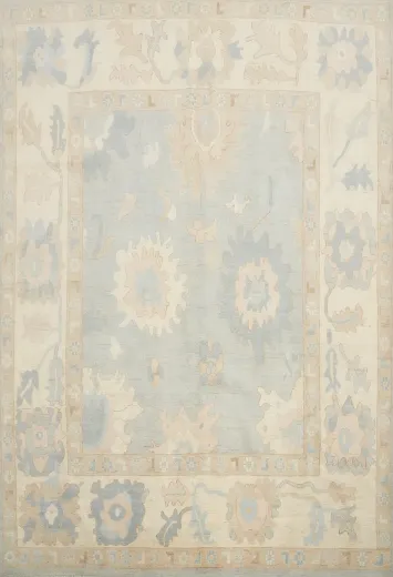 Vegetable Dye Oushak Handmade Area Rug 8x10