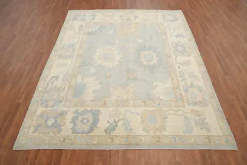 Vegetable Dye Oushak Handmade Area Rug 8x10
