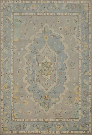 Vegetable Dye Oushak Oriental Area Rug 8x10
