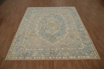 Vegetable Dye Oushak Oriental Area Rug 8x10