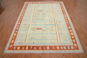 Vegetable Dye Gabbeh Persian Area Rug 10x13
