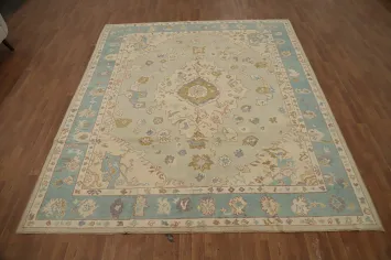 Vegetable Dye Oushak Oriental Area Rug 8x10