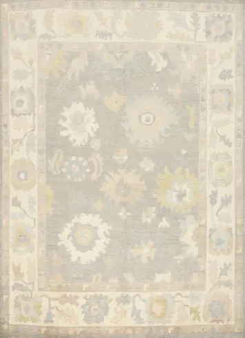 Vegetable Dye Oushak Handmade Area Rug 8x10