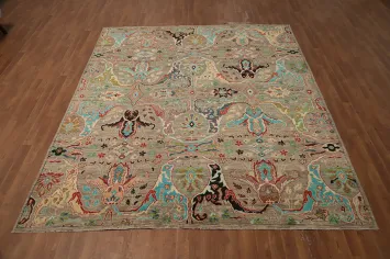 Vegetable Dye Ziegler Handmade Area Rug 8x9