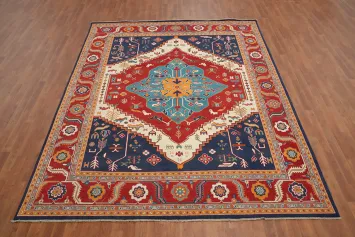 Vegetable Dye Heriz Serapi Oriental Area Rug 8x10