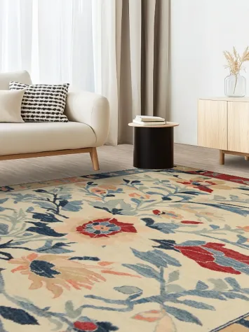 Vegetable Dye Oushak Oriental Area Rug 8x10