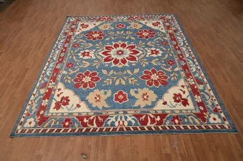 Vegetable Dye Oushak Oriental Area Rug 8x11