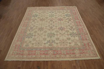 Vegetable Dye Kazak Wool Area Rug 8x10