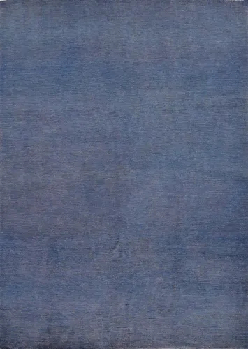 Vegetable Dye Blue Gabbeh Persian Area Rug 8x10