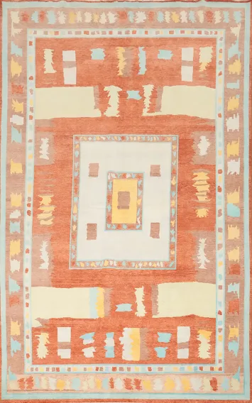 Vegetable Dye Gabbeh Persian Large Rug 10x14
