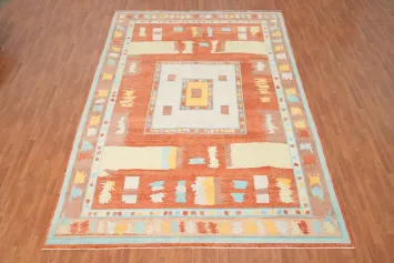 Vegetable Dye Gabbeh Persian Large Rug 10x14