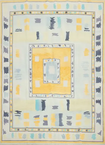 Vegetable Dye Gabbeh Persian Area Rug 8x9